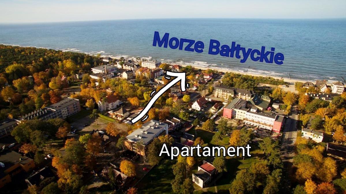 Apartament Planeta Mielno - Centrum, 2 Minuty Od Plazy ! ! ! מראה חיצוני תמונה